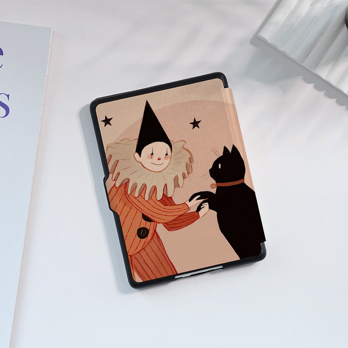 Joker and Black Cat Kindle Case Custom for Paperwhite 1/2/3/4, Kindle ...