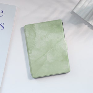 Custodia in marmo verde per Kindle Paperwhite 1/2/3/4, Kindle 2019/2022, custodia per Kindle Paperwhite, custodia completamente nuova per Kindle con funzione di accensione/spegnimento automatico