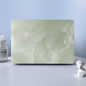Green Marble MacBook Case | Marble Texture Air 13 Laptop Cover | Protective Hard Case For MacBook Pro 13, Pro 14 Pro 16, M1 2021 / M2 2022
