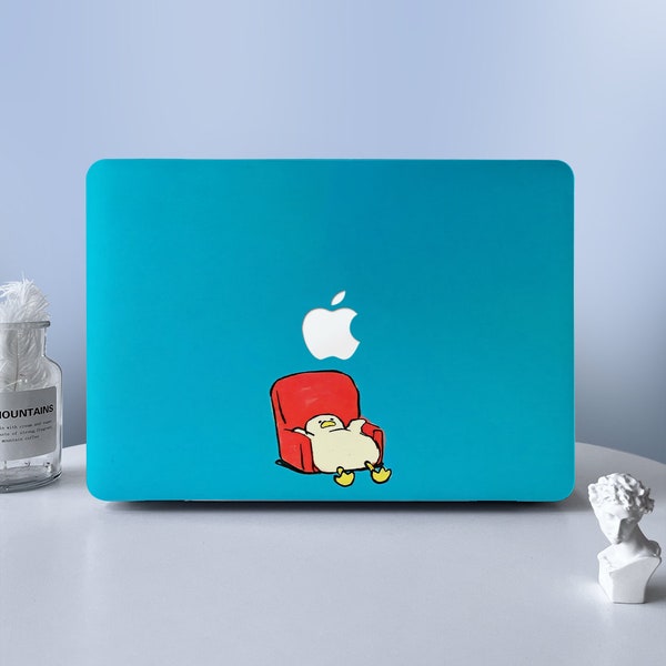 Mignon Canard MacBook Ordinateur portable Housse rigide pour MacBook Air 11/13 Macbook Pro 13/15/16 MacBook 13/14 pouces Étui 2008-2022