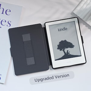 Cartoon Patterns Kindle Case Custom For Paperwhite 1/2/3/4, Kindle 2019/2022, Kindle Paperwhite Cover, Kindle Case With Auto Wake/Sleep hand strap