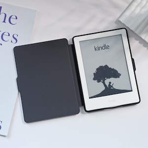Cartoon Patterns Kindle Case Custom For Paperwhite 1/2/3/4, Kindle 2019/2022, Kindle Paperwhite Cover, Kindle Case With Auto Wake/Sleep no hand strap
