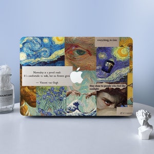 Kunst Collage MacBook Hülle Macbook Air Pro Hülle Schutzhülle Für M2 Air 13 A2681 Air 13 A2337 Pro 13 14 16 Hülle 2023 2022 2021