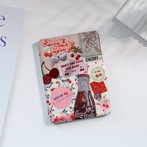 Cherry And Cola Cute Kindle Case Custom For Paperwhite 1/2/3/4, Kindle 2019/2022,Kindle Paperwhite Cover,Kindle Case With Auto Wake/Sleep