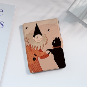 ジョーカーと黒猫の Kindle ケース、Paperwhite 1/2/3/4、Kindle 2019/2022、Kindle Paperwhite カバー、自動ウェイク/スリープ機能付き Kindle ケース用カスタム