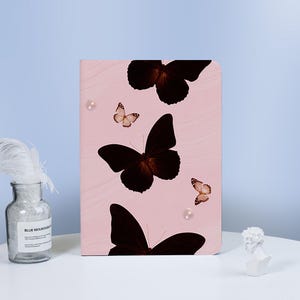 Black Butterflies iPad Case For iPad 10 Case iPad Air 4/5 Case iPad Pro 10.2 10.5 10.9 11 12.9 Case, iPad Mini 6 5 4 Cover 2022/2021/2020