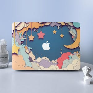 Cute Cartoon Patterns MacBook Case Macbook Air Pro Case Protective Case For M4 A3240 Air15 A3241 Pro 16 15 14 Case 2025 2024 2023 2021