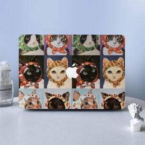 Colorful Art Kitten MacBook Case Macbook Air Case Protective Case For M2 Air 13 A2681 Air 13 15 Pro 13 14 16 Case 2023 2022 2021 2020