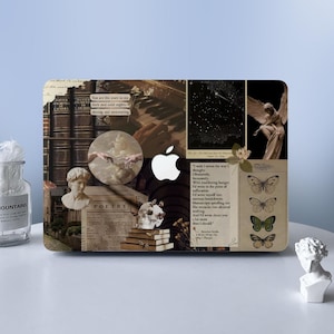 Retro Collage MacBook Hülle Macbook Air Pro Hülle Schutzhülle Für M2 Air 13 A2681 Air 13 A2337 Pro 13 14 16 Hülle 2023 2022 2021