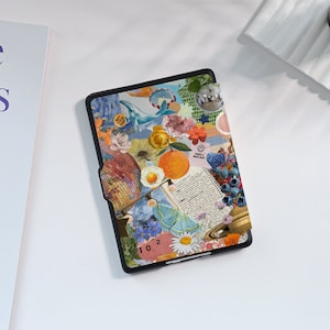Oil Painting Colorful Kindle Case Custom for Paperwhite 1/2/3/4, Kindle ...