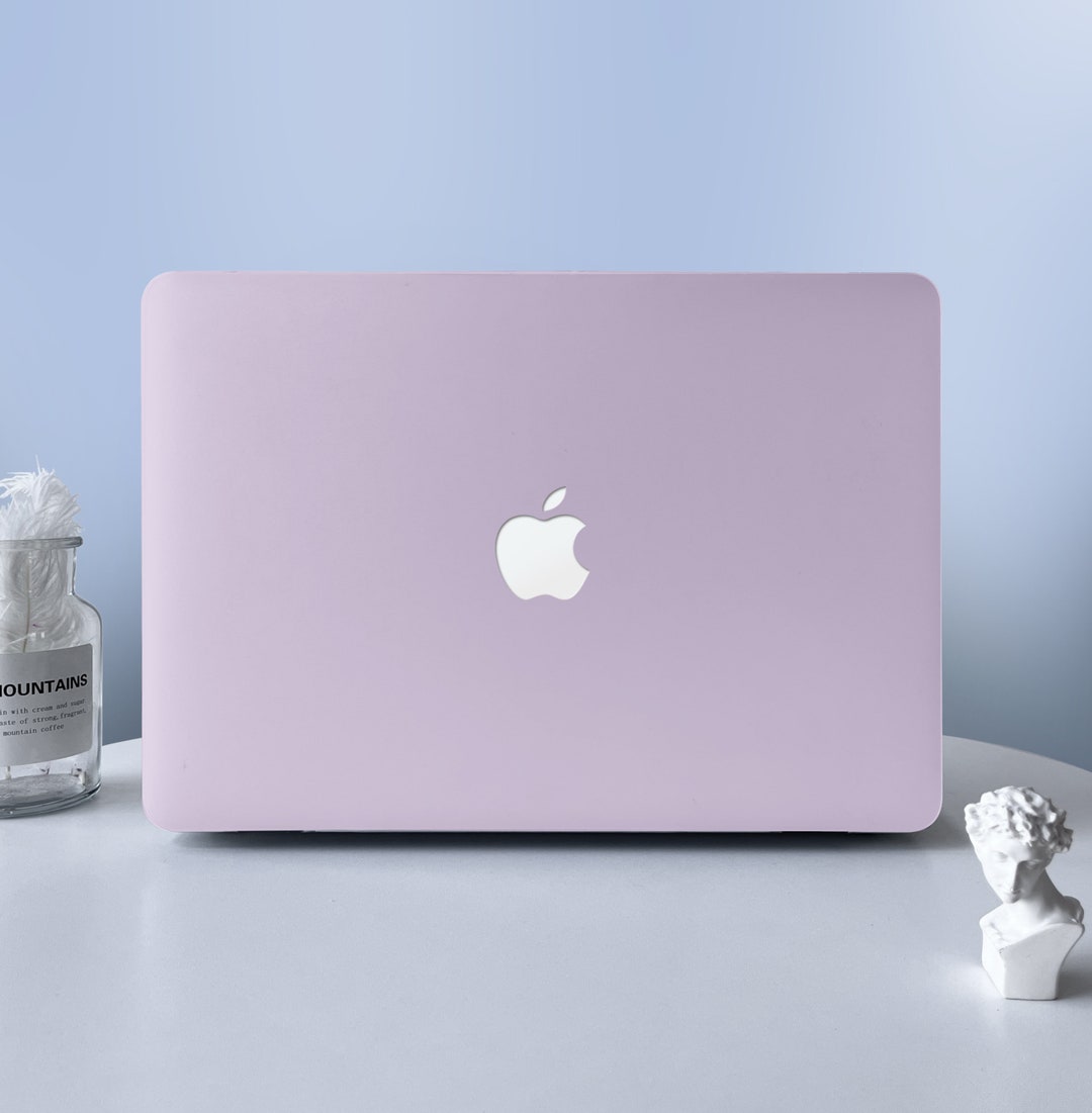 Buy Lilac Pale Purple Solid Color MacBook Protective Hard Case Laptop Shell  Case Cover for MacBook Air 11 13 MacBook Pro 13 14 15 16 2008-2021 Online 