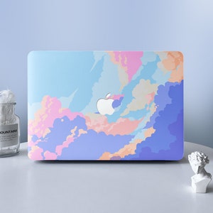 Colorful Cloud Sky Anime MacBook Protective Hard Case Laptop Shell Case Cover For MacBook Air 11 13 Macbook Pro 13 15 16 2020 2022