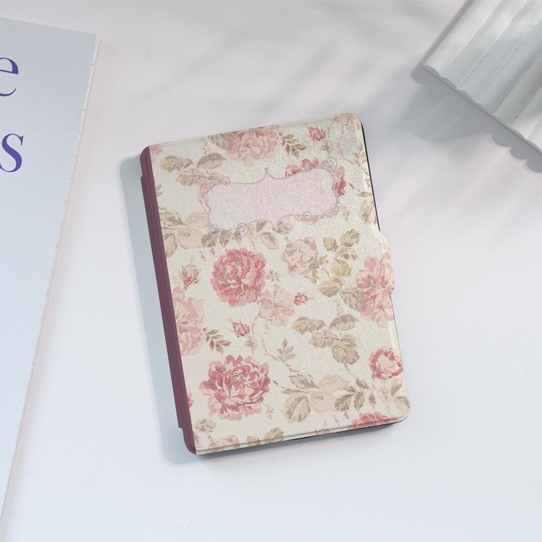 Pink Roses Kindle Case Custom for Paperwhite 1/2/3/4, Kindle 2019/2022 ...