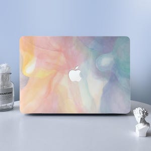 Graduated Color MacBook Case Macbook Air Pro Case Protective Case For M2 Air 13 A2681 Air 13 A2337 Pro 13 14 16 Case 2023 2022 2021