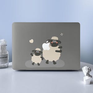 Lovely Lamb MacBook Case Macbook Air Pro Case Protective Case For M2 Air 13 A2681 Air 13 A2337 Pro 13 14 16 Case 2023 2022 2021