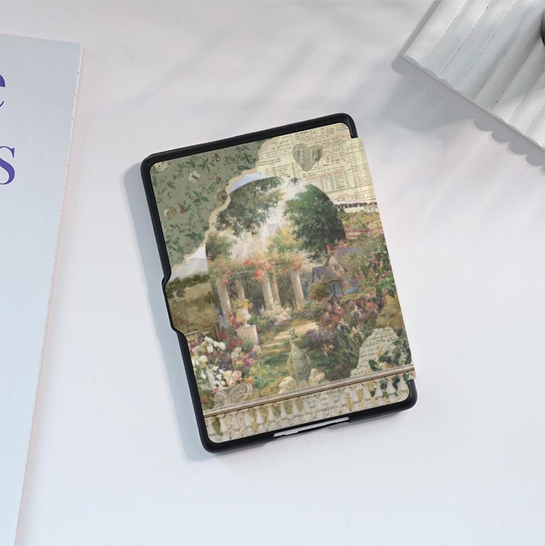 Retro Collage Kindle Case Custom for Paperwhite 1/2/3/4, Kindle 2019 ...