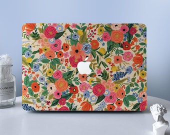 Custodia per MacBook con fiori colorati / Custodia per MacBook Air / Custodia protettiva per M2 Air 13 A2681 Air 13 A2337 Pro 13 14 16 Case 2023 2022 2021 2020