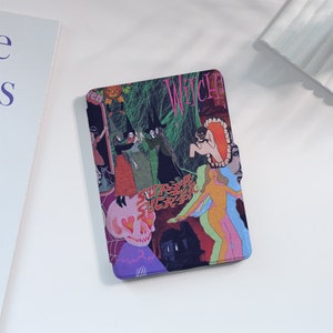 Cartoon Funny Illustration Kindle Case For Paperwhite 1/2/3/4, Kindle 2019/2022, Kindle Paperwhite Cover, Kindle Case With Auto Wake/Sleep