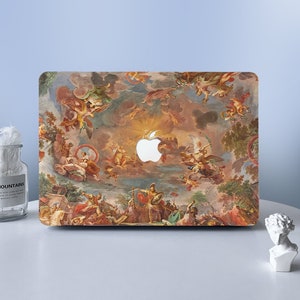 Retro Oil Painting MacBook Case Macbook Air Pro Case Protective Case For M2 Air 13 A2681 Air 13 A2337 Pro 13 14 16 Case 2023 2022 2021