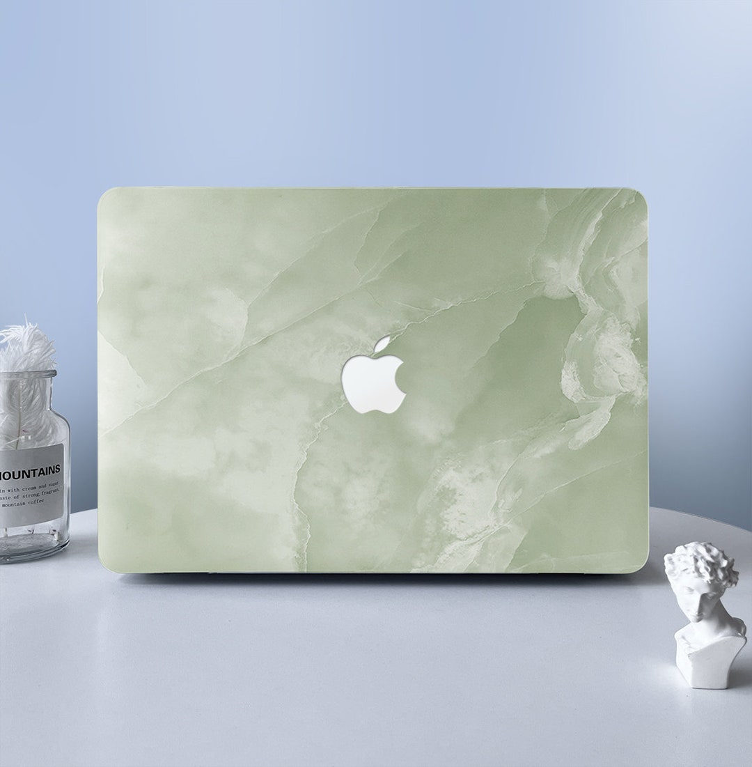 Green Marble MacBook Case | Marble Texture Air 13 Laptop Cover ...