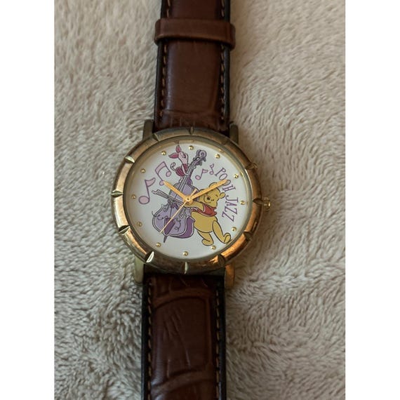 Vintage Timex Disney Winnie The Pooh Holographic Musical Watch 1990 main image 3