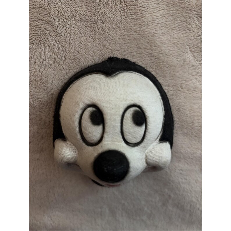 Vintage Mickey Mouse Plush Doll Original Face Gund 1940's Walt Disney image 2