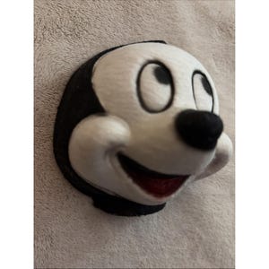 Vintage Mickey Mouse Plush Doll Original Face Gund 1940's Walt Disney image 4
