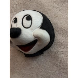 Vintage Mickey Mouse Plush Doll Original Face Gund 1940's Walt Disney image 5