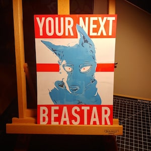 Beastars | Legoshi For Beastar | Pop Culture Art Print