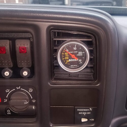 99-07 Chevrolet Silverado nbs GMC Sierra RIGHT AC Vent Gauge Pod 99-07 Chevrolet Silverado nbs GMC Sierra RIGHT AC Vent Gauge Pod