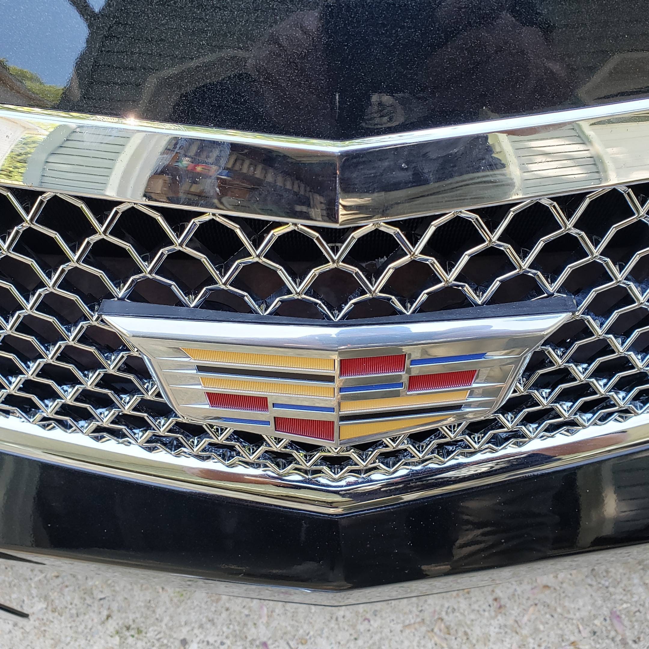 20092015 Cadillac CTSV Front Grille Emblem Update Plate Etsy