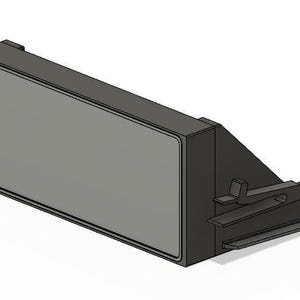 99-02 Chevrolet Silverado / GMC Sierra (NBS) Radio Delete - Holley 6.86 Screen Mount