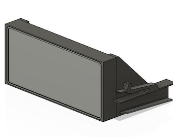 99-02 Chevrolet Silverado / GMC Sierra (NBS) Radio Delete - Holley 6.86 Screen Mount