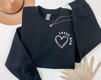 Cheer Mom Sweatshirt, Game Day Gift for Mom, Competition Cheer Coach Sweatshirt, Cheer Mom Life