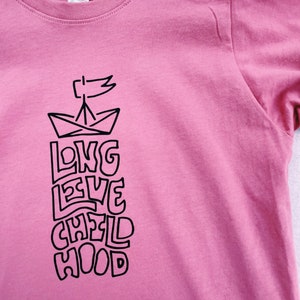 Long Live Childhood Toddler Tees, Boys T-Shirts, Girls T-Shirts, Sibling Tees, Unisex Toddler T-Shirts image 10