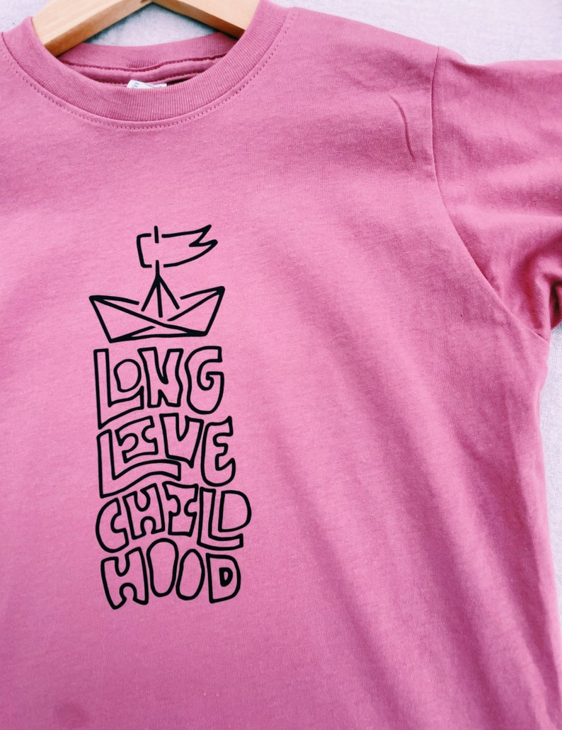 Long Live Childhood Toddler Tees, Boys T-Shirts, Girls T-Shirts, Sibling Tees, Unisex Toddler T-Shirts image 10