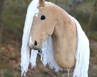 Unique flaxen hobbyhorse from Finland