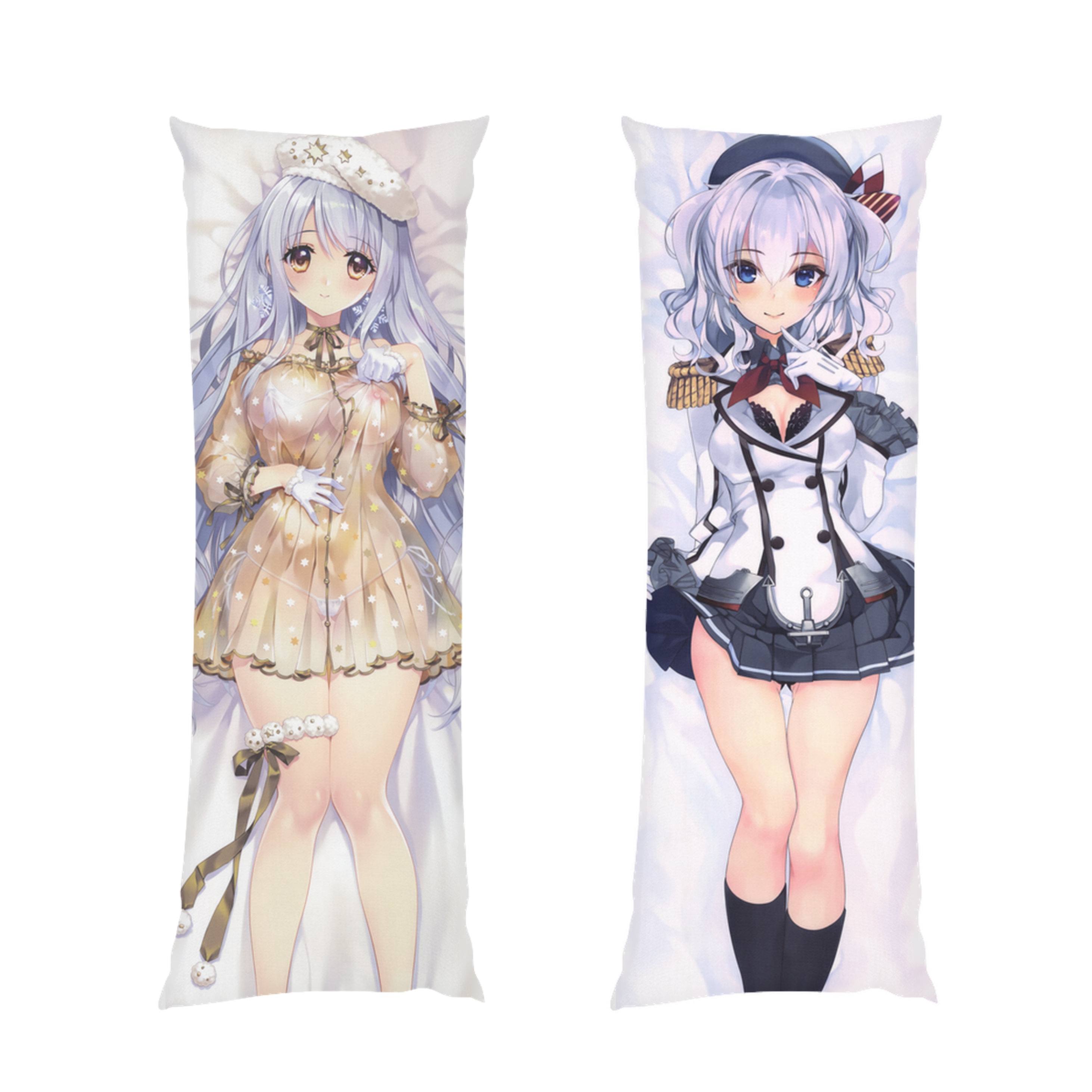 Kashima & Shoukakou Body Pillow - Kancolle Ecchi Dakimakura Kantai Collection Tenryuu Waifu Pillow