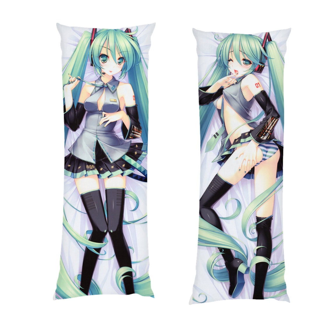 Hatsune Miku Anime Body Pillow Vocaloid Ecchi Dakimakura Etsy
