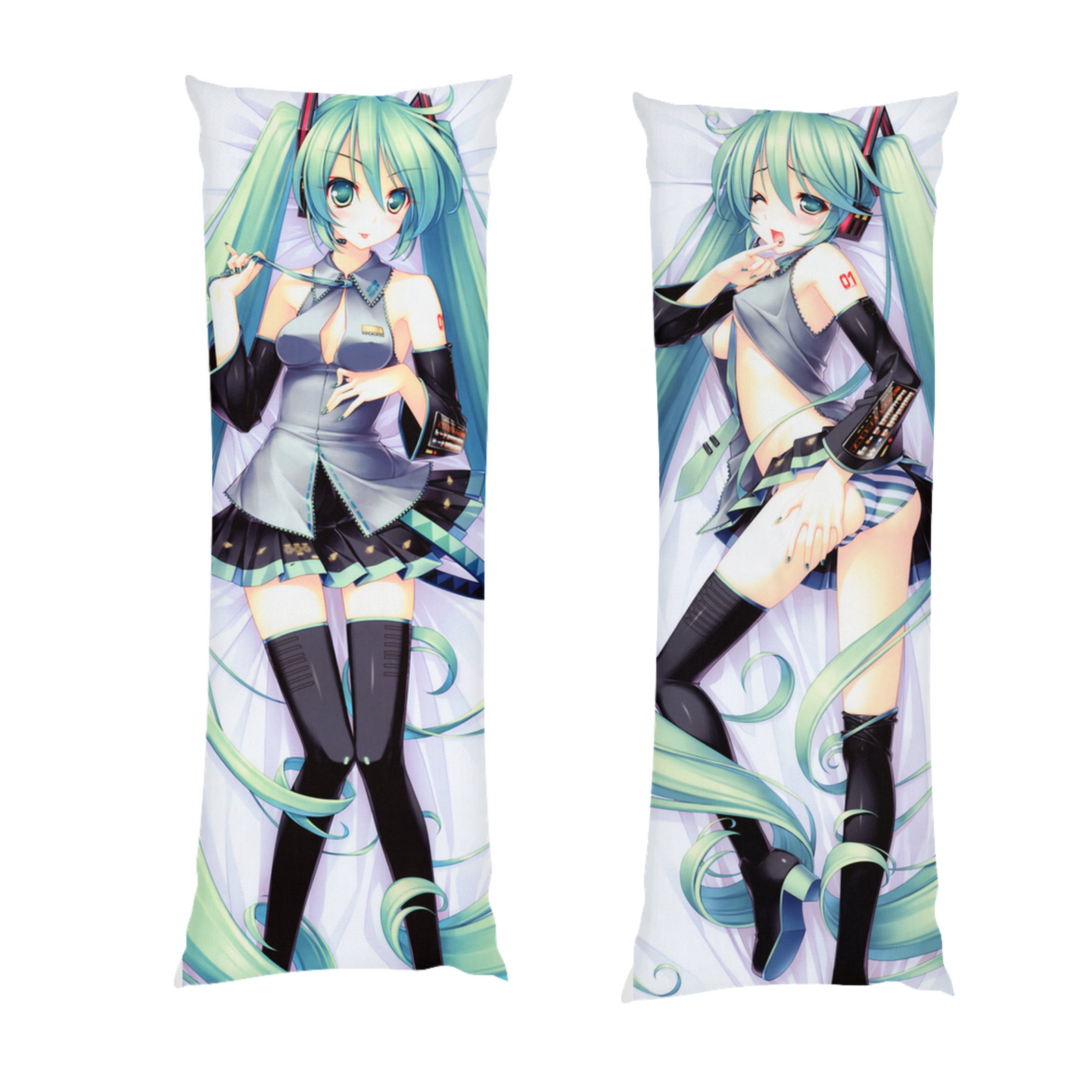 Hatsune Miku Anime Body Pillow Vocaloid Ecchi Dakimakura Etsy 