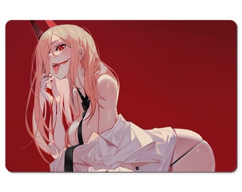 Chainsaw Man Mousepad Etsy