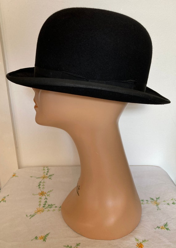 Vintage 1920's Herbert Johnson Bowler Hat with Origin… Gem