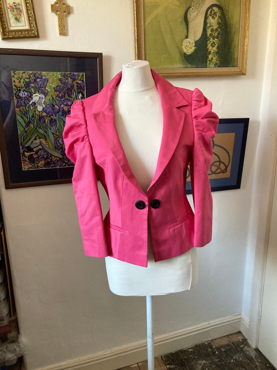 Vintage 2000s Red or Dead Dead Dandy Hot Pink Fitt