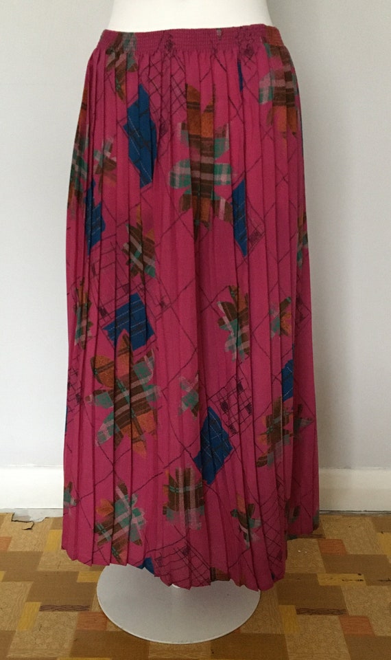 Vintage 1980s Liberty Plus Ladies Wool Skirt Liber