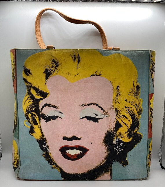 Vintage 2000s Philip Treacy Limited Edition Handbag Andy Warhol Marilyn Monroe Shoulder Bag Etsy