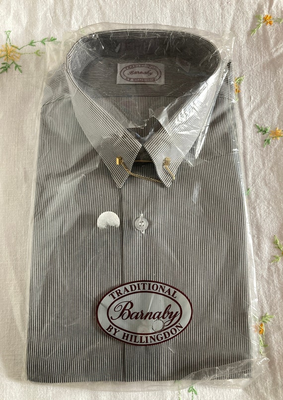 BNIB 1980s Barnaby by Hillingdon Shirt Size 38 cm… - image 1