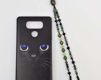 Beaded phone strap