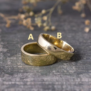 Gold Cigar Minimalist Band Ring Cigar Band Ring Wide Band Gold Plated Band Ring Cigar Band Ring For Women Man Cigar Band Ring