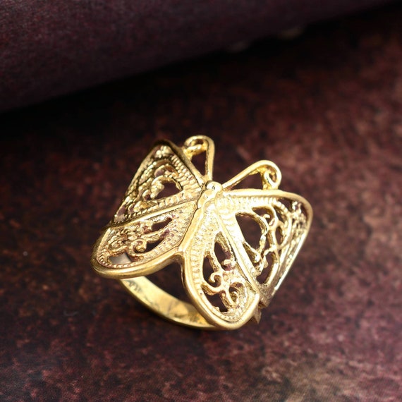 Etsy butterfly ring shop