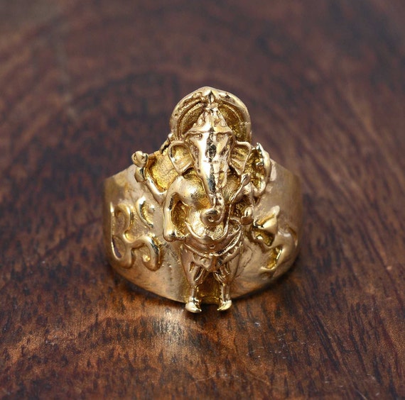 Ganesh ring design deals